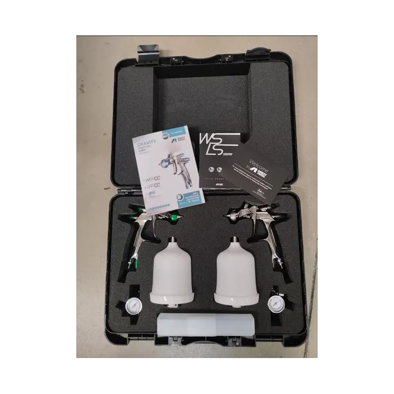 Maletín Pistolas IWATA WS400SR2-13HD + LS400SR2-1.3